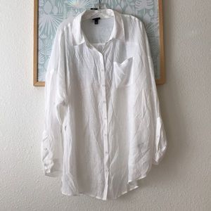 Torrid white blouse 3X NWT